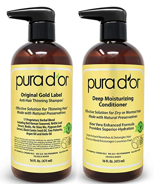 Shampoo & Conditioner for dull hair